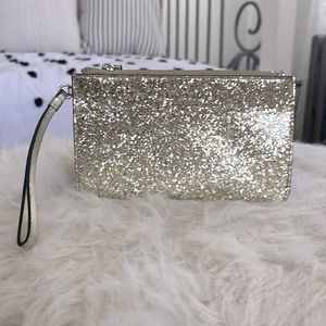 Kate Spade Glitter Wristlet♠️✨